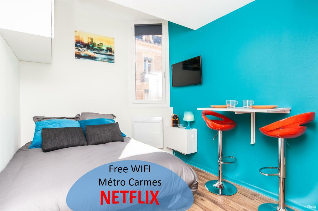 Superbe Studio Cosy Metro Carmes Apartment Toulouse Bagian luar foto